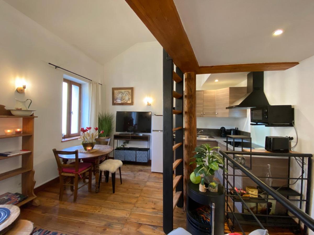 Ferienwohnung Duplex Cosy Au Coeur De Barcelonnette Exterior foto